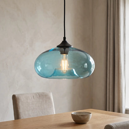Pendant Light - Sky Blue - colour image