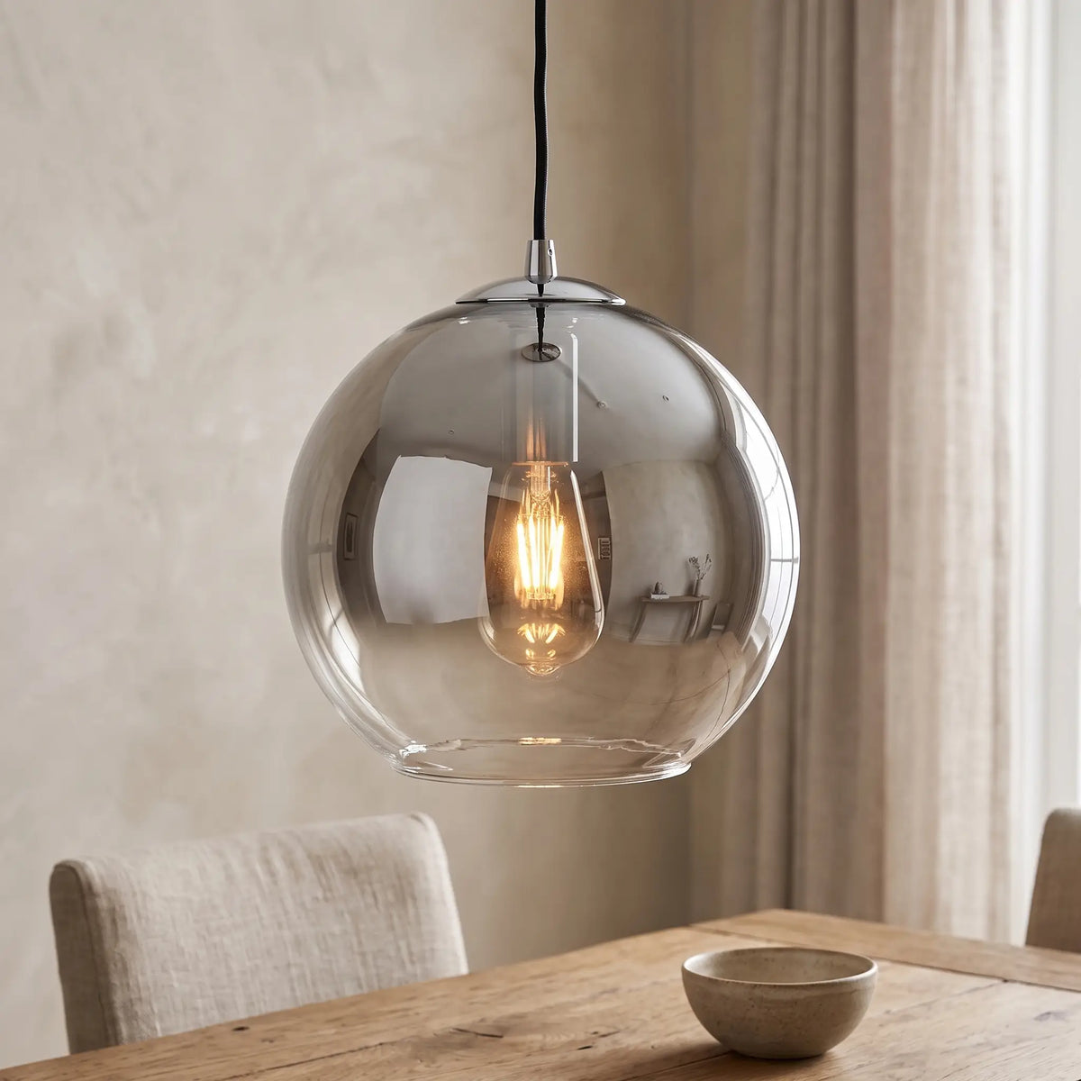 Pendant Light - Silver – 25cm - colour image