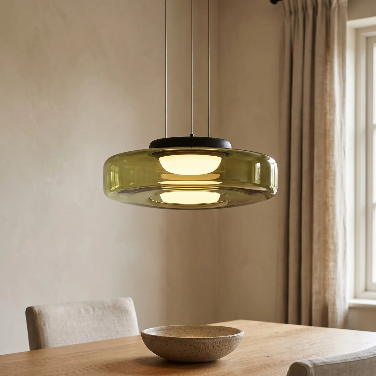Pendant Light - Green - colour image