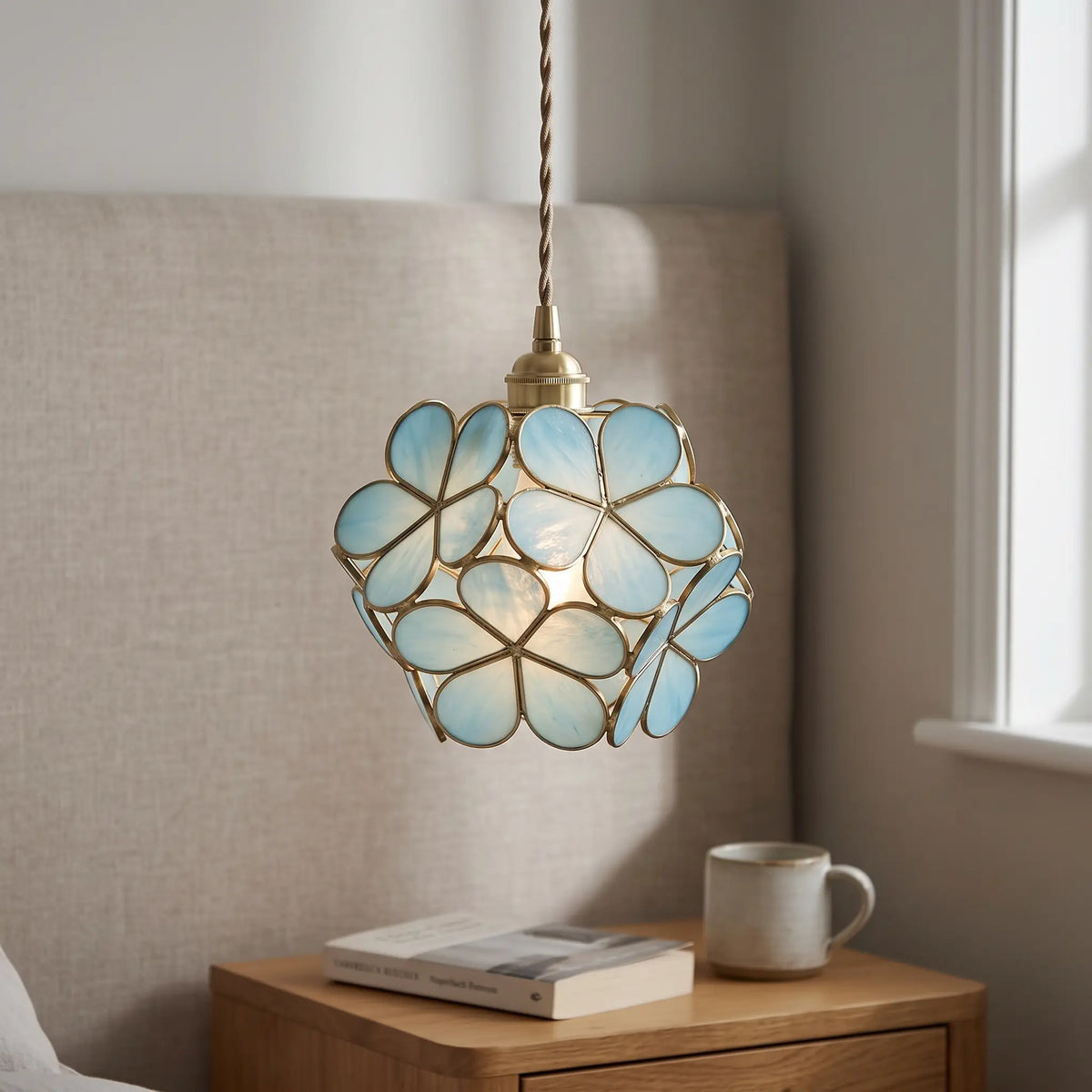 Pendant Light - Light Blue - colour image