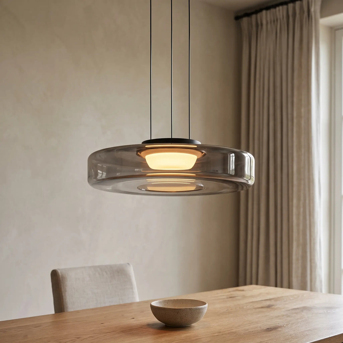 Pendant Light - Smoke Grey - colour image