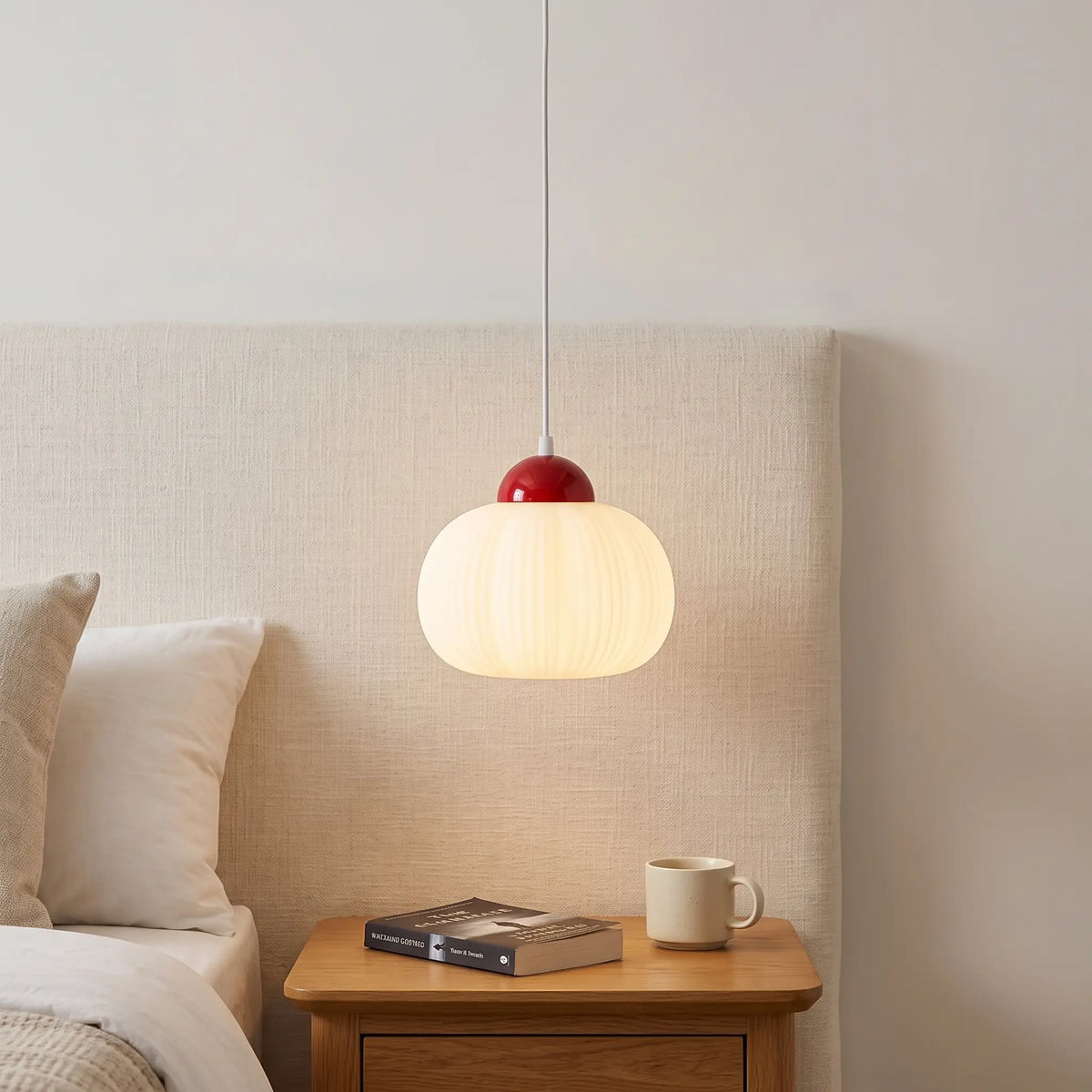 Pendant Light - Red - colour image