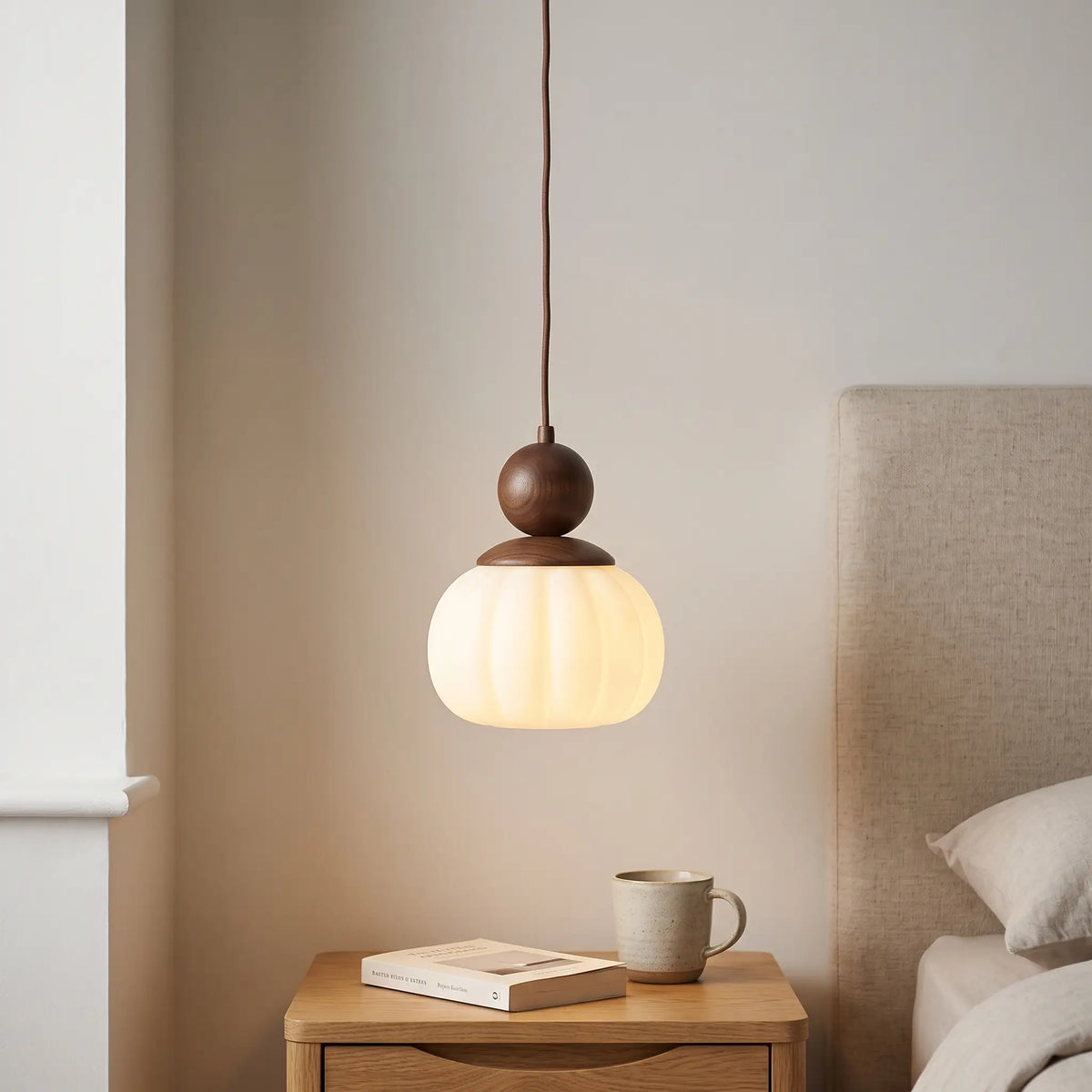 Pendant Light - Walnut - colour image