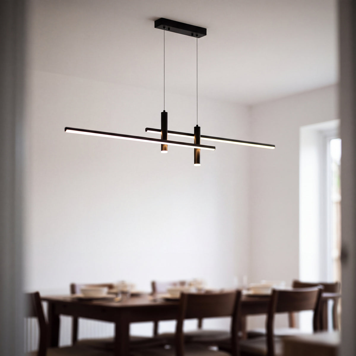 W3IMG-9 Nordic Chandelier — Black